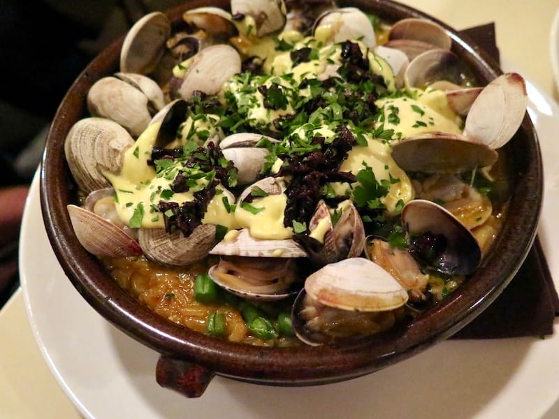 One of Shakewell’s trademark paellas over the years. Photo: © tablehopper.com.