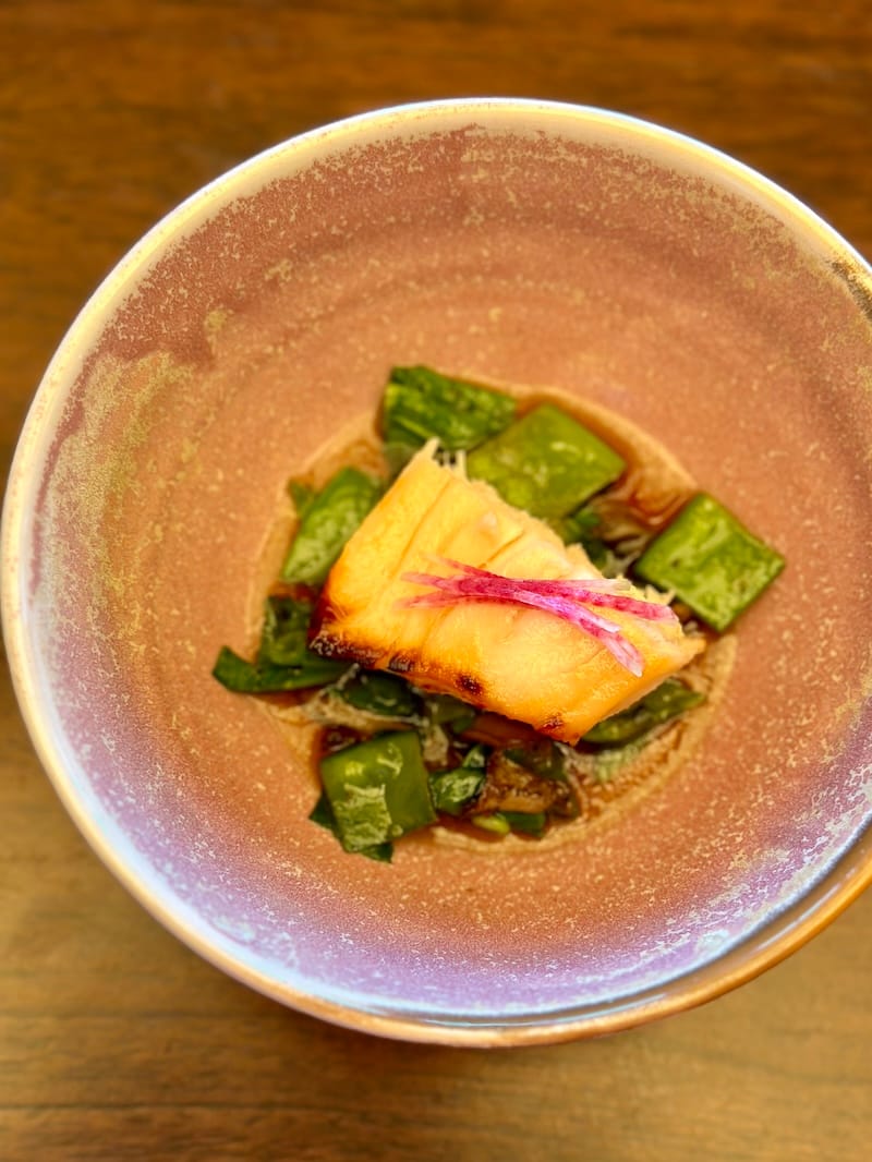 Miso-broiled sea bass. Photo: © tablehopper.com.