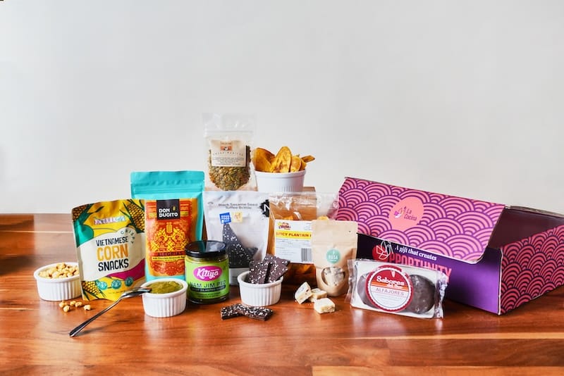 Check out all the goodies in the large La Cocina Gift Box. Photo: Erin Ng.