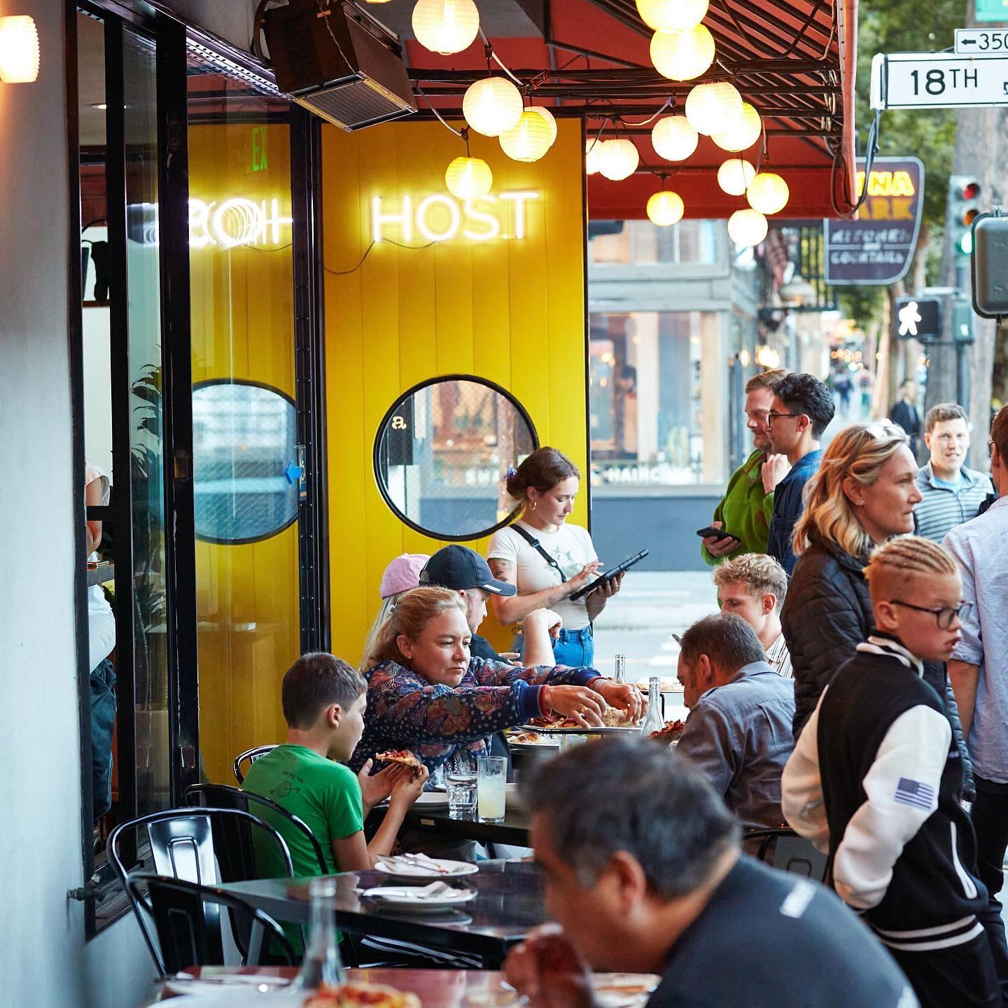 Former busier times at Yellow Moto. Photo via Yellow Moto’s Facebook page.