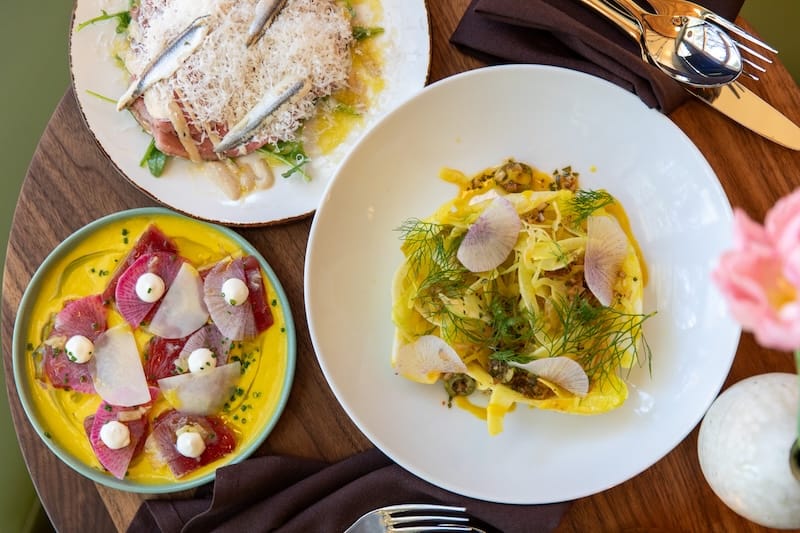 Seasonal salads and appetizers. Photo: Matthew Stewart/juicypear.co.&nbsp;