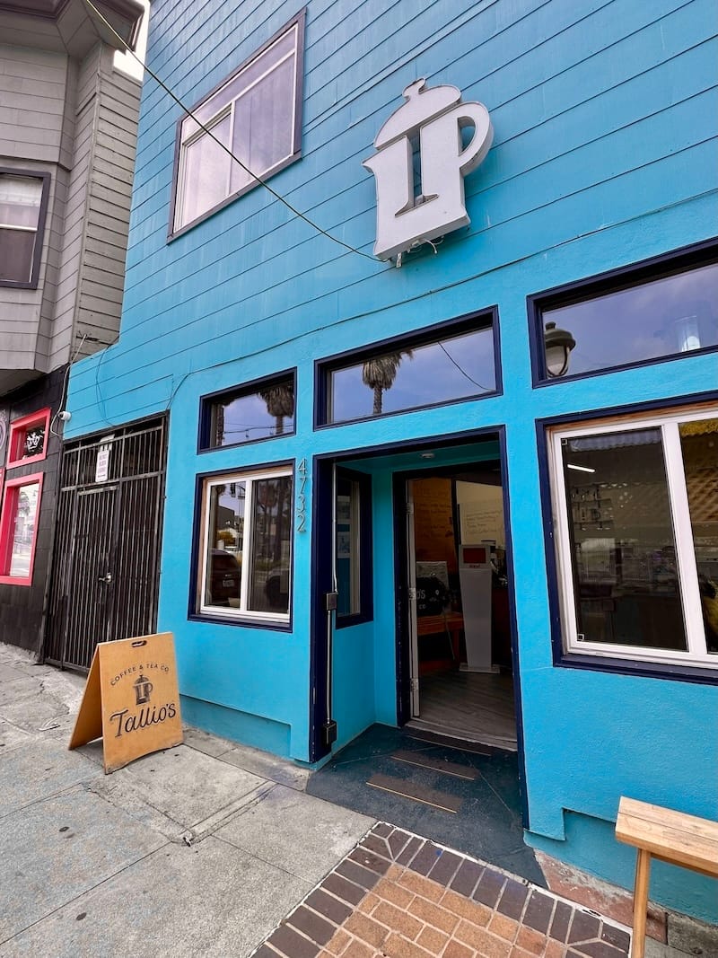 The former Tallio’s coffee shop on 3rd Street. Photo: © tablehopper.com.