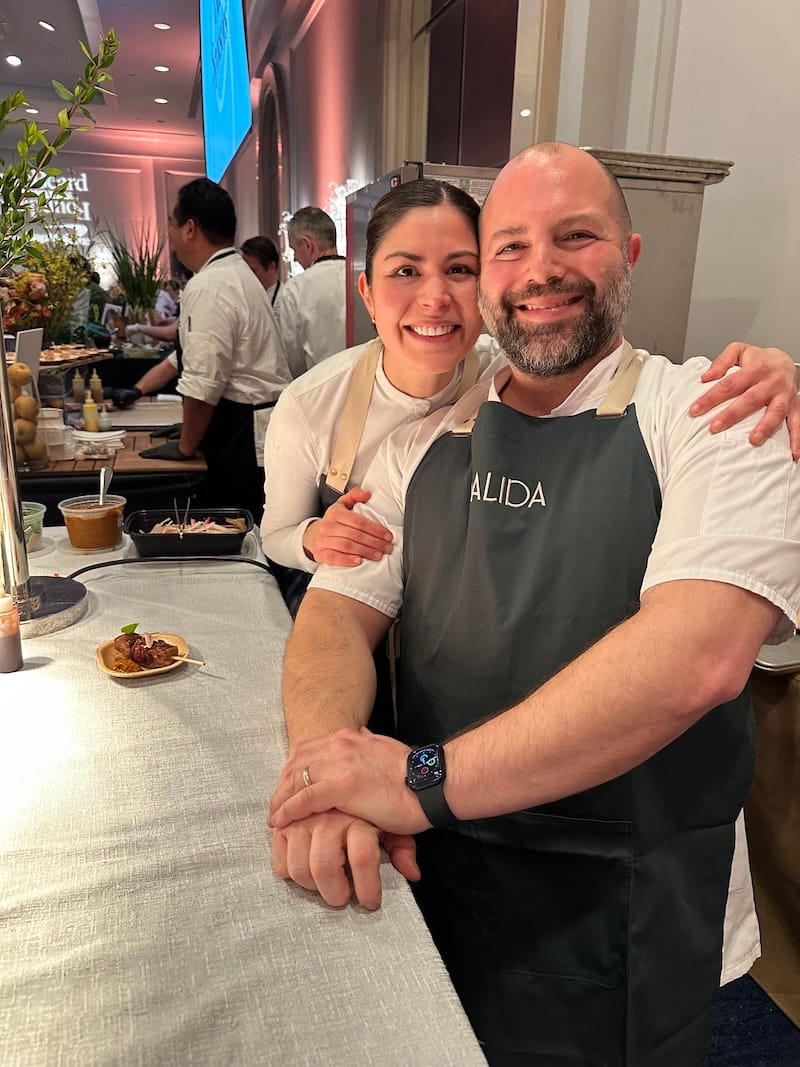 Laura and Sayat Ozyilmaz of Dalida. Photo: © tablehopper.com.