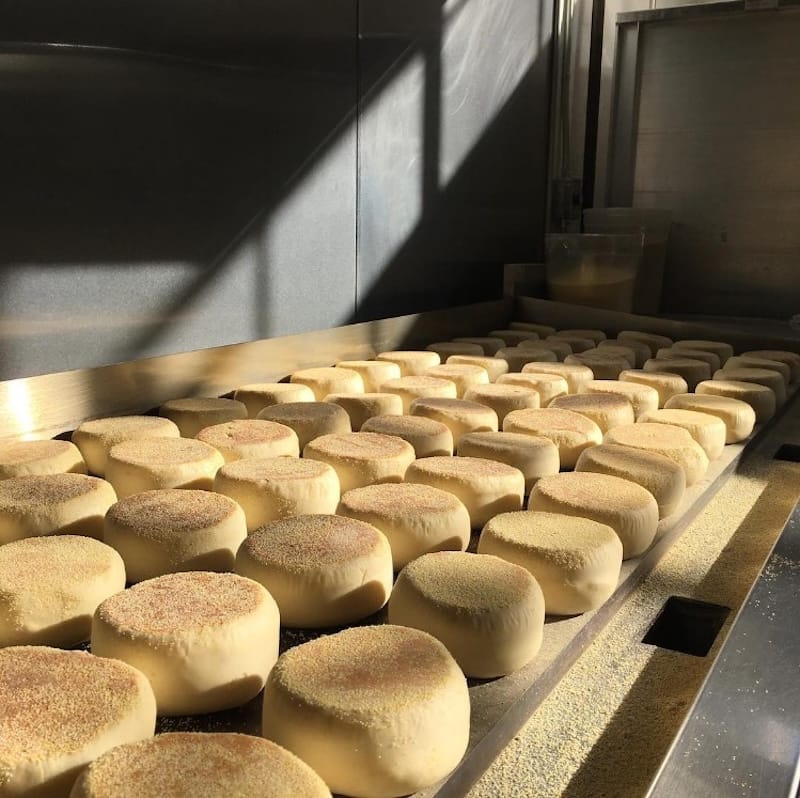 They’re baaaaaack! Soon, you’ll be able to start your day with a Leadbetter’s English muffin. Photo courtesy of Leadbetter’s Bake Shop. 
