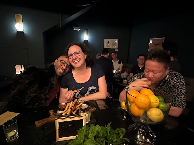 The Lobby Bar draws a lively and mixed crowd. Photo: © tablehopper.com.