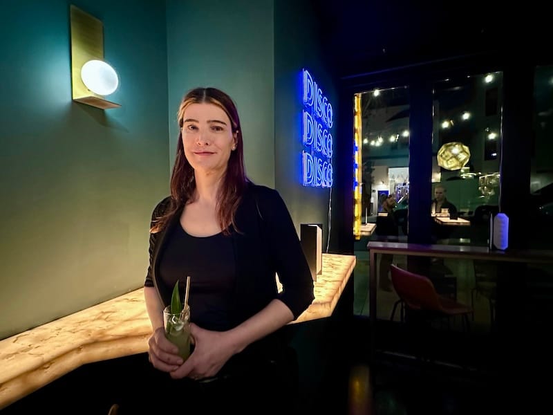 The new owner of Lobby Bar, Grace Huntley. Photo: © tablehopper.com.