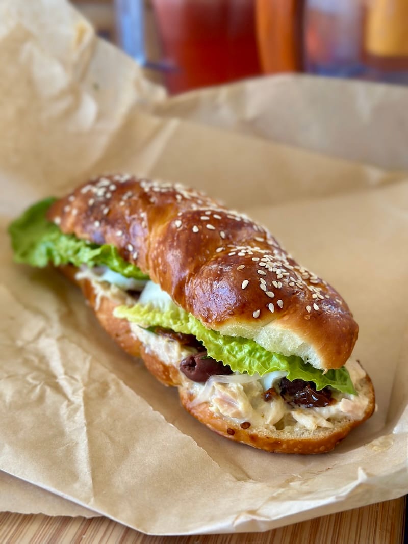 Challah bagnat (Fridays only) from Braid Bakery. Photo: © tablehopper.com.