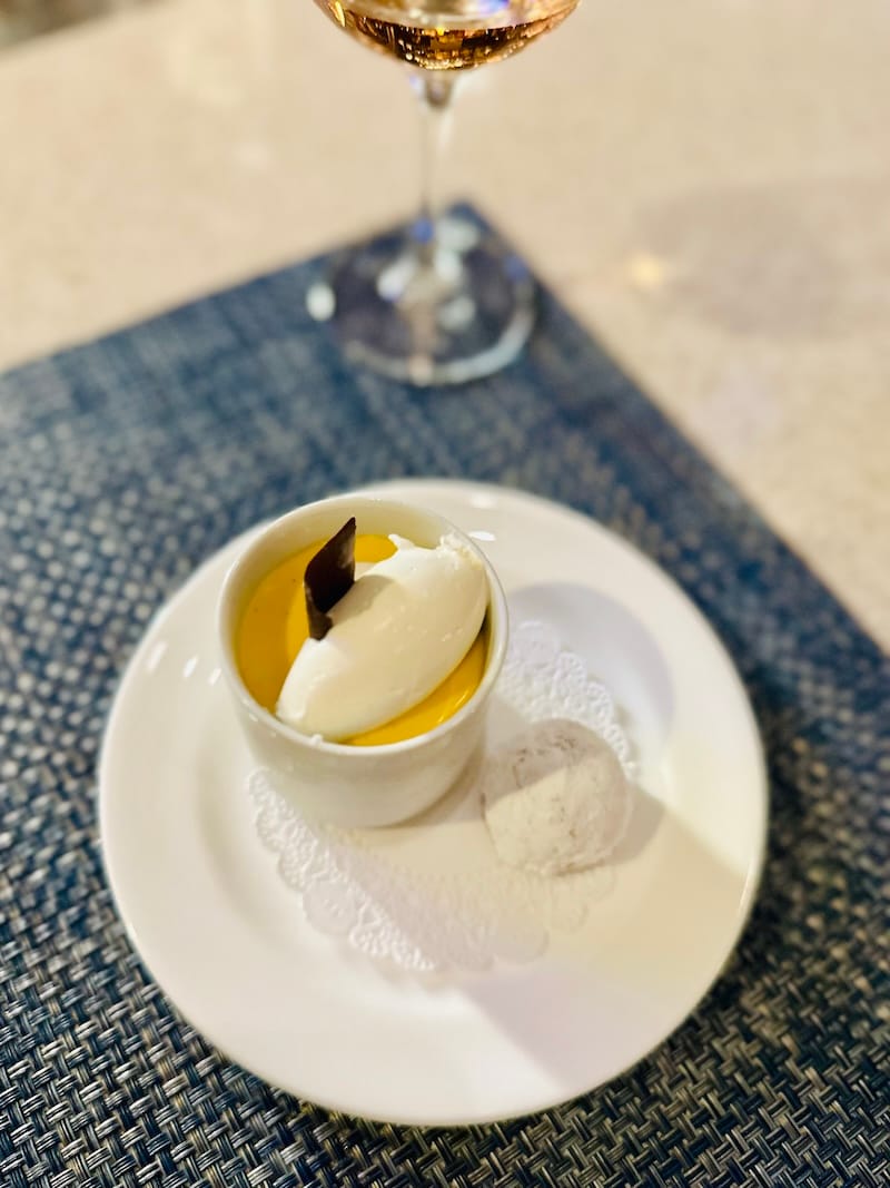 One Market’s iconic butterscotch pudding. Photo: © tablehopper.com.