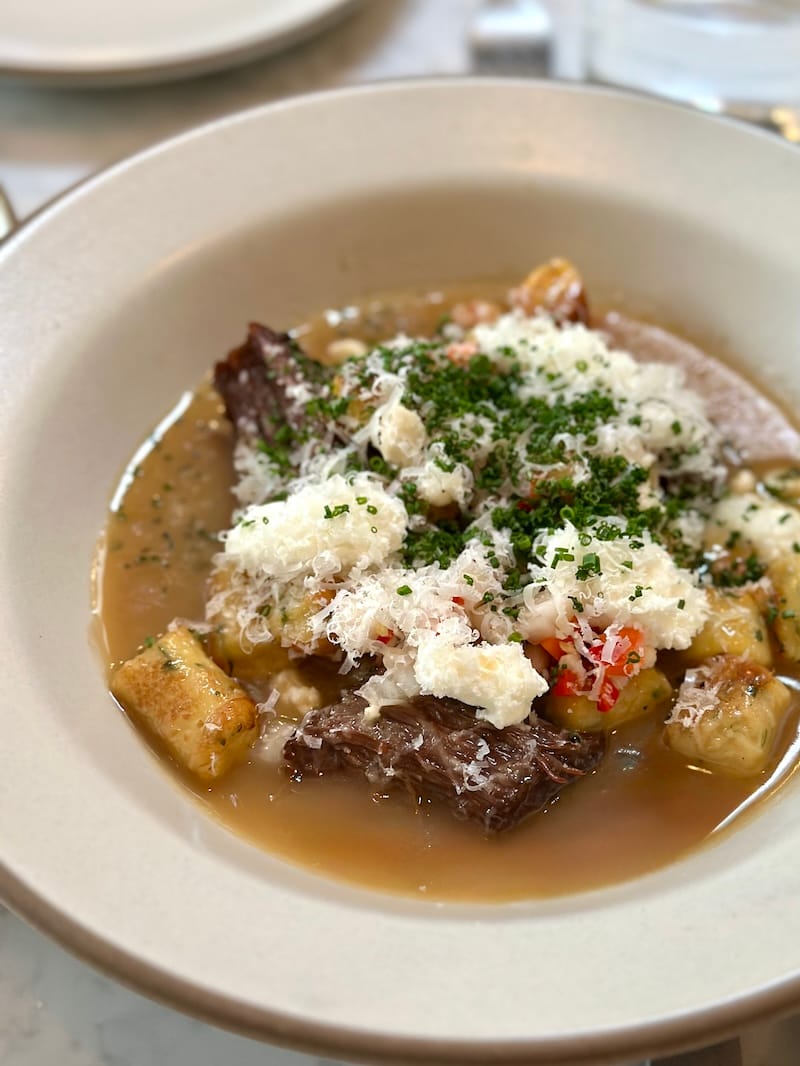 Parisian gnocchi. Photo: © tablehopper.com.
