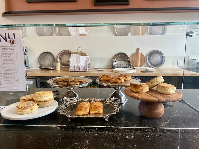 Leadbetter’s has other baked goods in the case, like apple turnovers and chocolate chip cookies.&nbsp;Photo: Olivia Casellini for&nbsp;tablehopper.com.