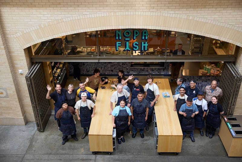 The team at Nopa Fish is thrilled to welcome you. Photo: Maren Caruso.