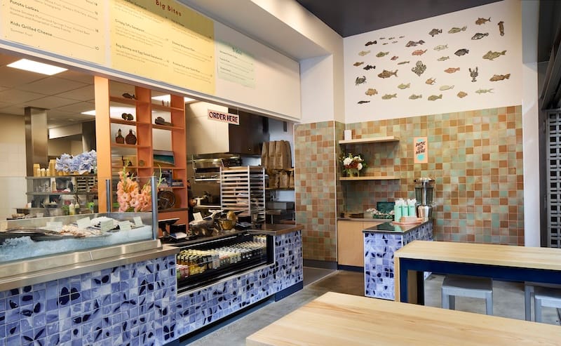 A look at the interior of Nopa Fish. Photo: Maren Caruso.