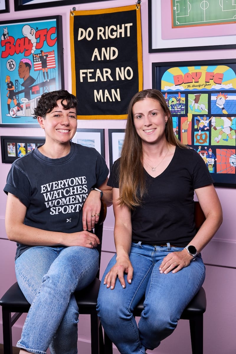 Rikki’s co-owners Sara Yergovich and Danielle Thoe. Photo: Molly DeCoudreaux.