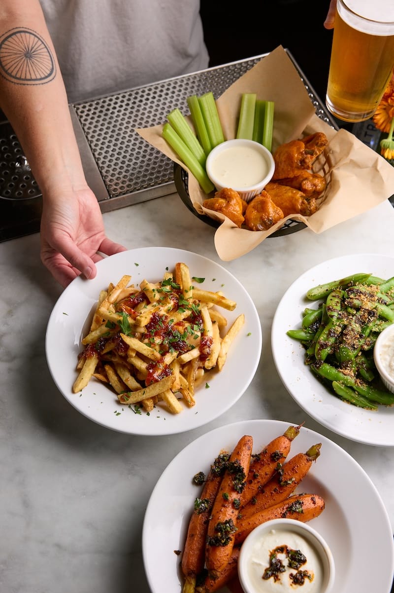 An array of snacks to share! Photo: Molly DeCoudreaux.