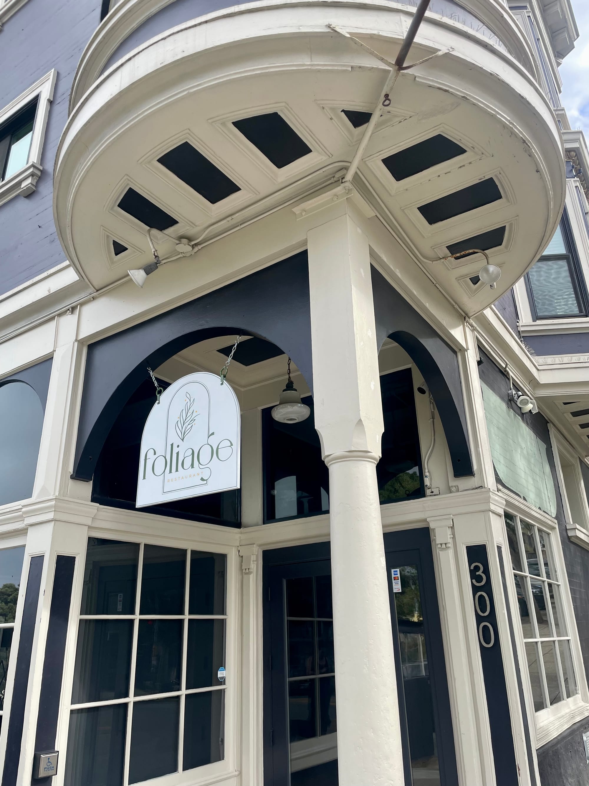 The entrance to the former Foliage. Photo courtesy of Karen Zuercher.