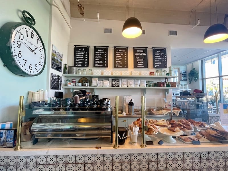 The counter at Grande Crêperie. Photo: © tablehopper.com.