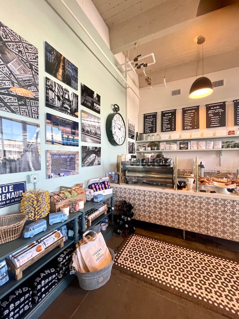 The interior of Grande Crêperie. Photo: © tablehopper.com.