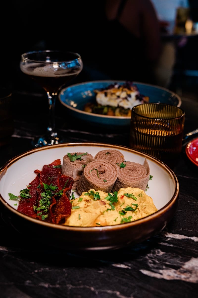 One of the new Sunday brunch dishes at Meski. Photo: Megan Latify.