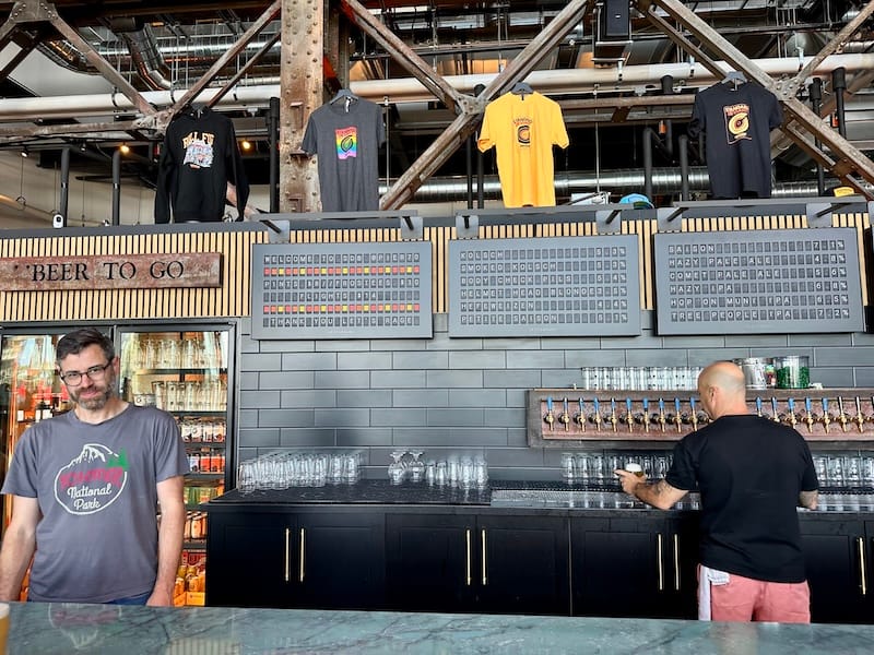 Taps taps taps! (And this is only half of the lineup!) Photo: © tablehopper.com.