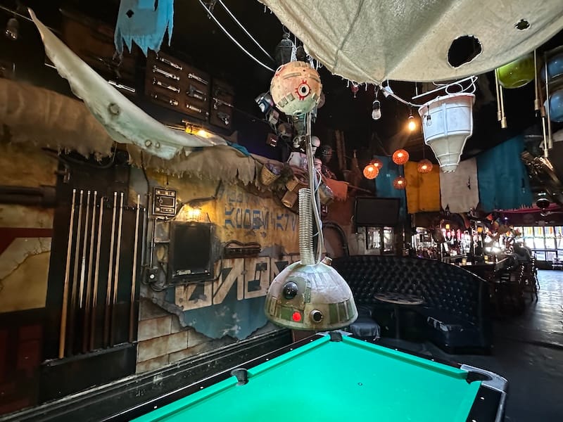 The Star Wars décor will be coming down. Photo: © tablehopper.com.