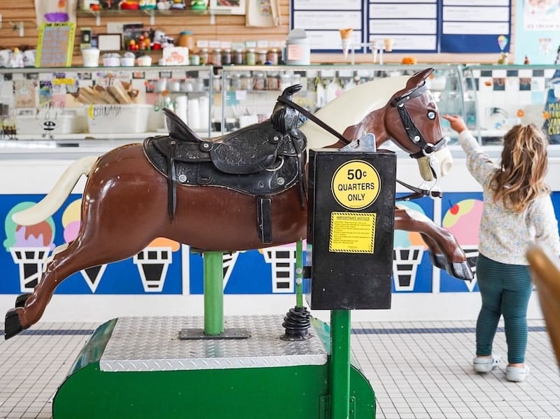 Butterscotch the horse will ride again! Photo via Toy Boat by Jane’s Facebook page.
