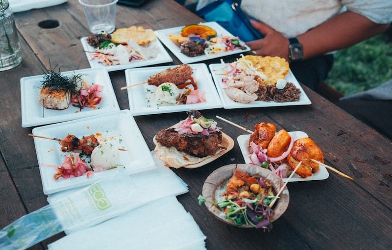 Barbeque from the 2023 event. Photo courtesy of No Immigrants No Spice.