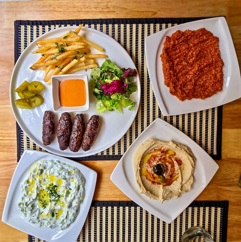 A spread of mezes. Photo courtesy of Penaber.