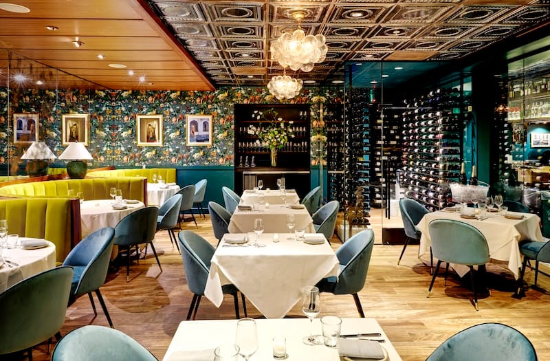 The dining room is reserved for guests having the tasting menu. Photo: Neetu Laddha Photography.