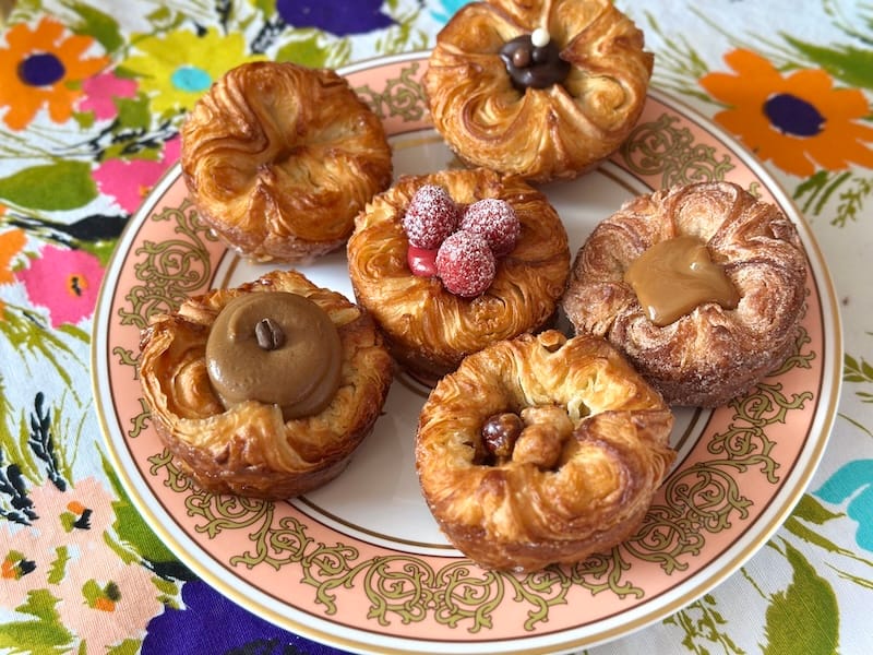 Special creations from Starter Bakery for Kouign Amann Day. Photo: © tablehopper.com.
