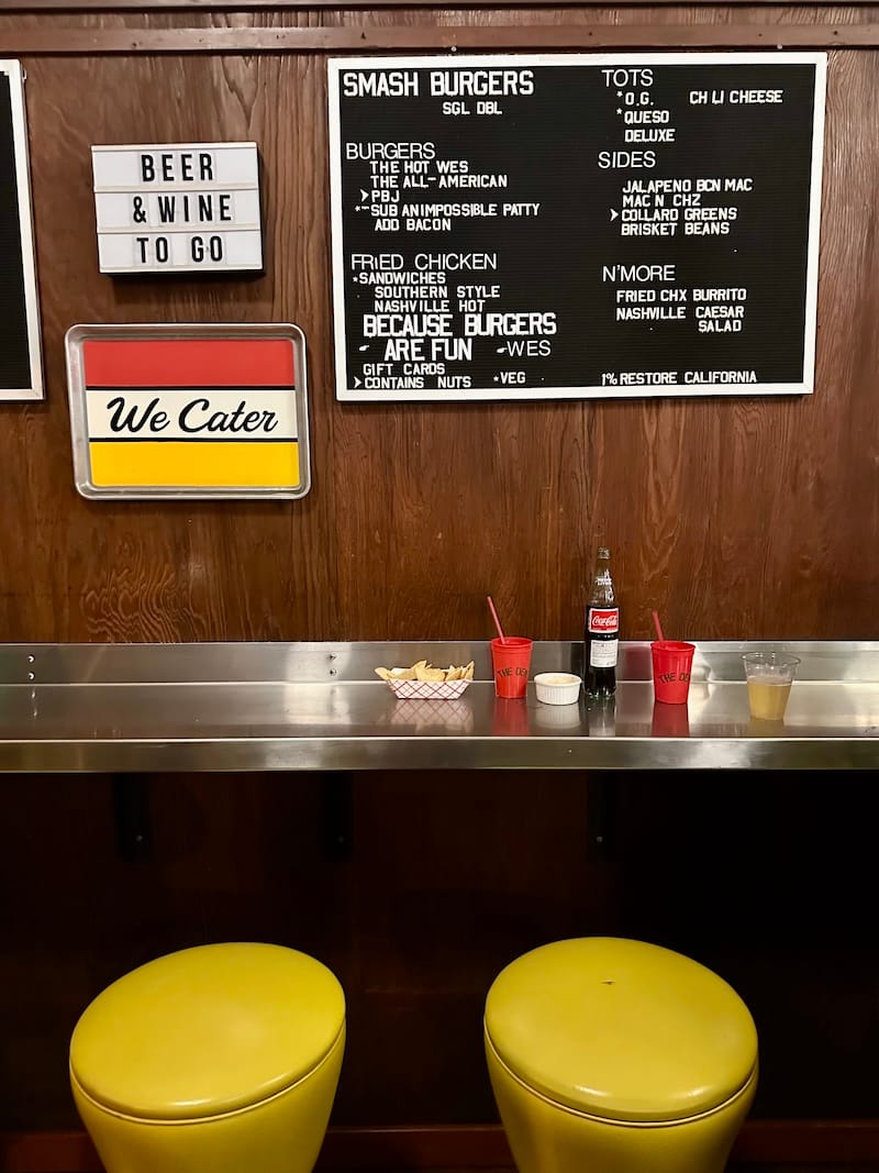 A still life from the closing party at WesBurger ’N’ More. Photo: © tablehopper.com.