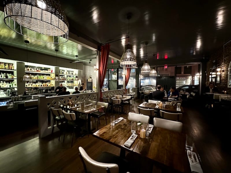 The main dining room at Dacha. Photo: © tablehopper.com.