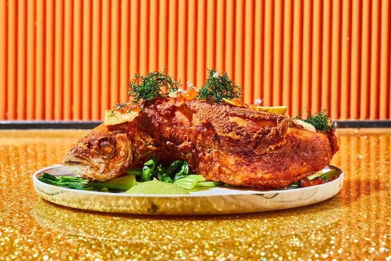 Get your friends together for the crispy fish party. Photo: Erin Ng.