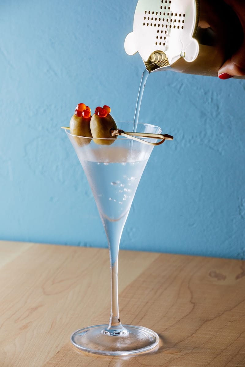 The Bagel & Lox Martini. Photo:&nbsp;Angela DeCenzo.