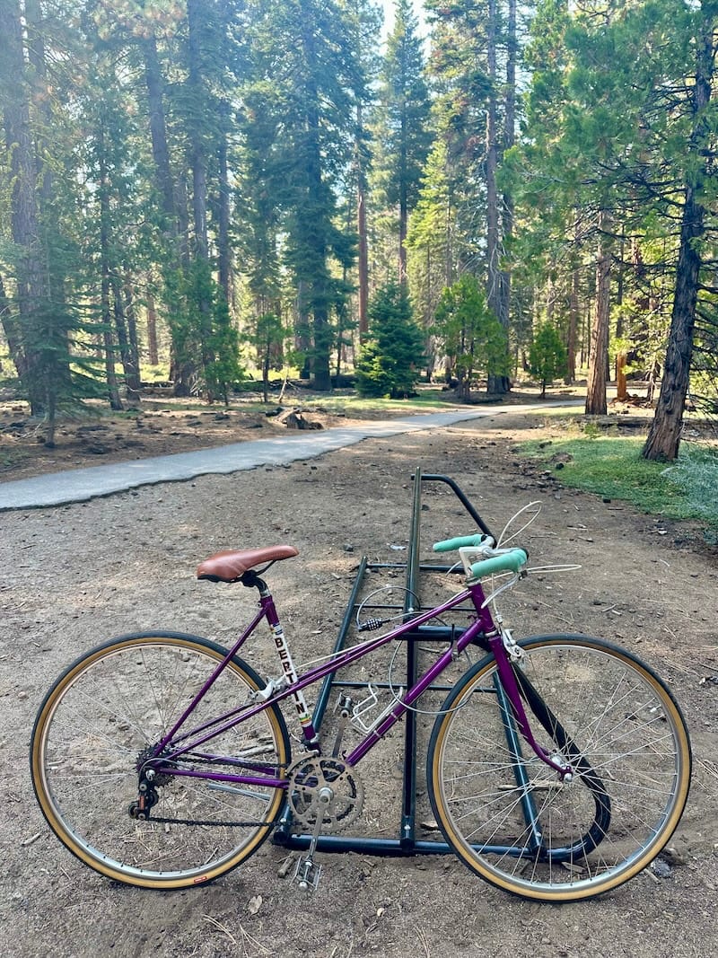My trusty Tahoe steed: Purple Rain. Photo: © tablehopper.com.