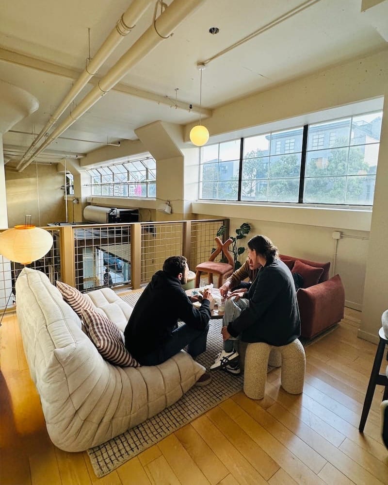The coolest corner to hang out in at Sōhn. Photo: © tablehopper.com.