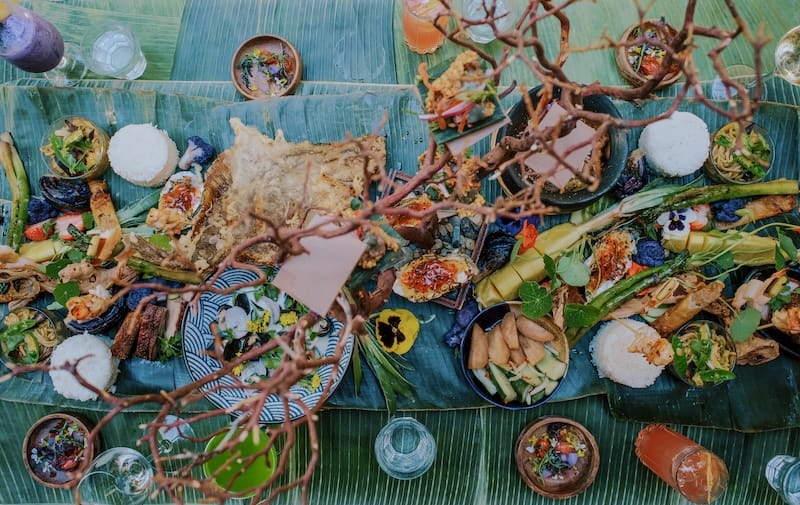 A kamayan feast at Abacá. Photo: Angelo Santa Cruz.