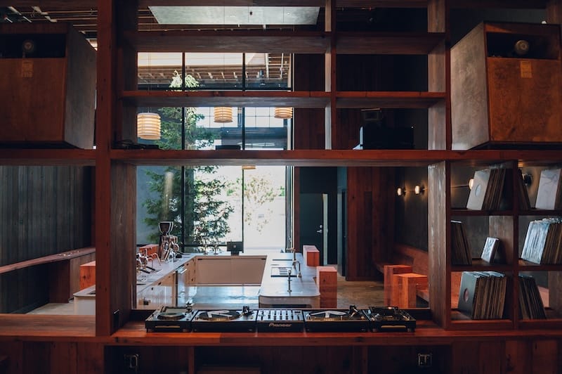 Music plays a big part of the Hedge Coffee experience. Photo: Lindsey Shea.