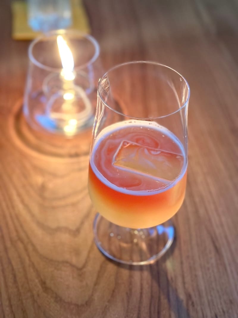 The captivating Long Ships cocktail. Photo: © tablehopper.com.