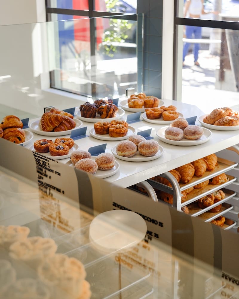 Treats in the case at Starter Bakery’s new location. Photo courtesy of Starter Bakery.&nbsp;