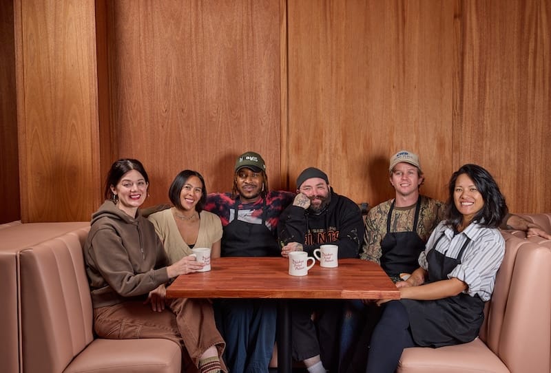The hardworking crew at Chicken Fried Palace. Photo: Molly DeCoudreaux.