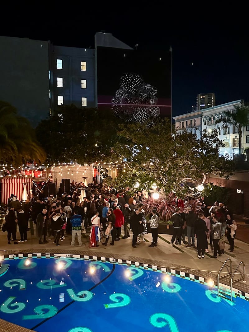 Juanita MORE! and Mighty Real New Year’s Eve at The Phoenix in 2024. Photo: © tablehopper.com.