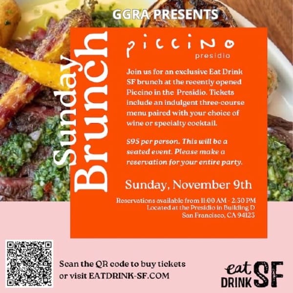 Click to buy tickets and book your reservation for this Sunday!