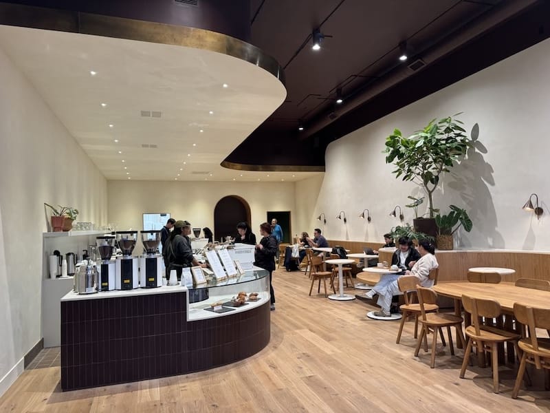 The new Saint Frank Coffee location in the Inner Sunset. Yelp photo by Saint Frank Coffee.