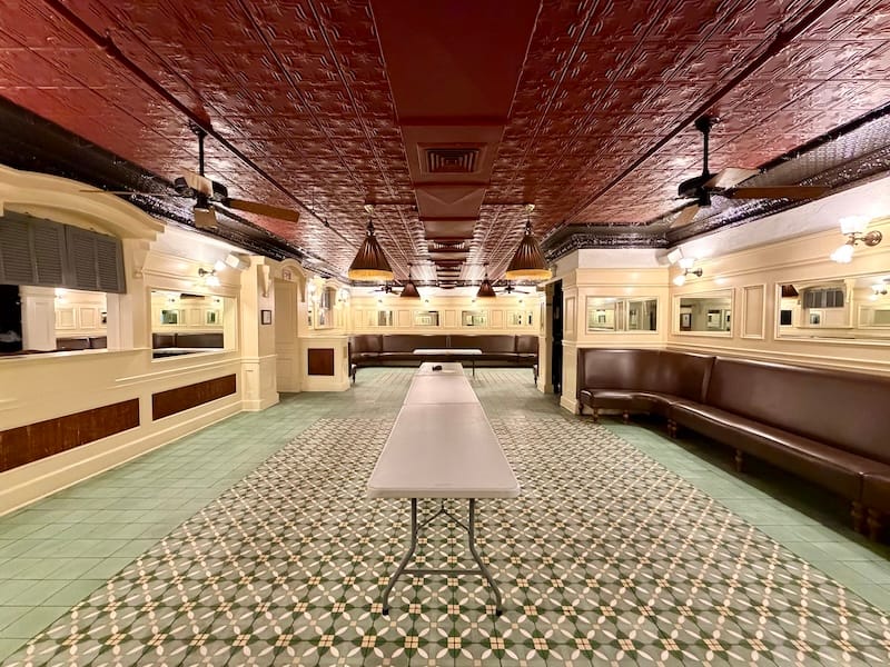The main dining room area on the restaurant level. Photo: © tablehopper.com.