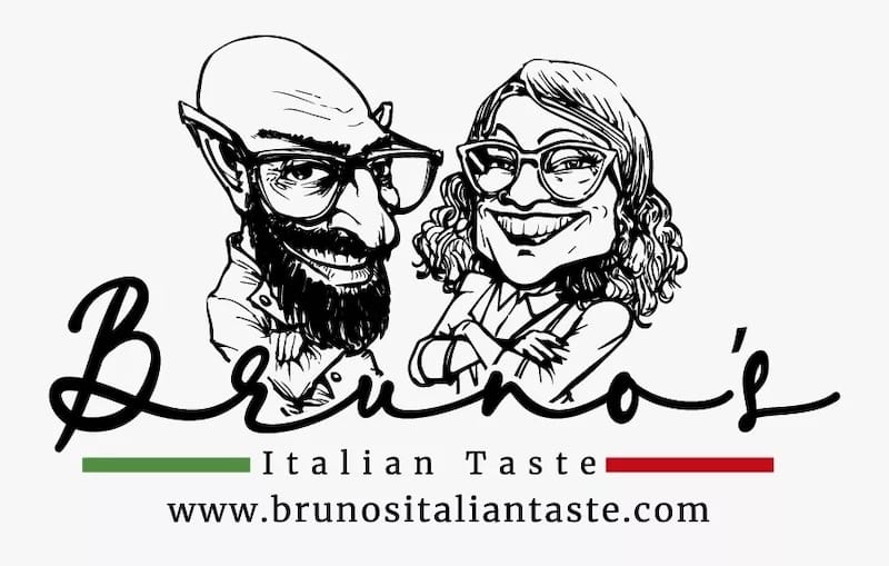Marcella’s brother is a graphic designer, and created the Bruno’s Italian Taste logo.