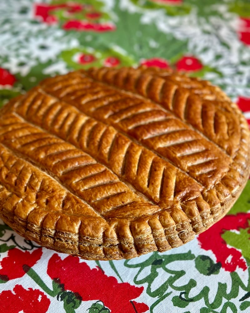 The galette des rois from Le Marais Bakery. Photo: © tablehopper.com.