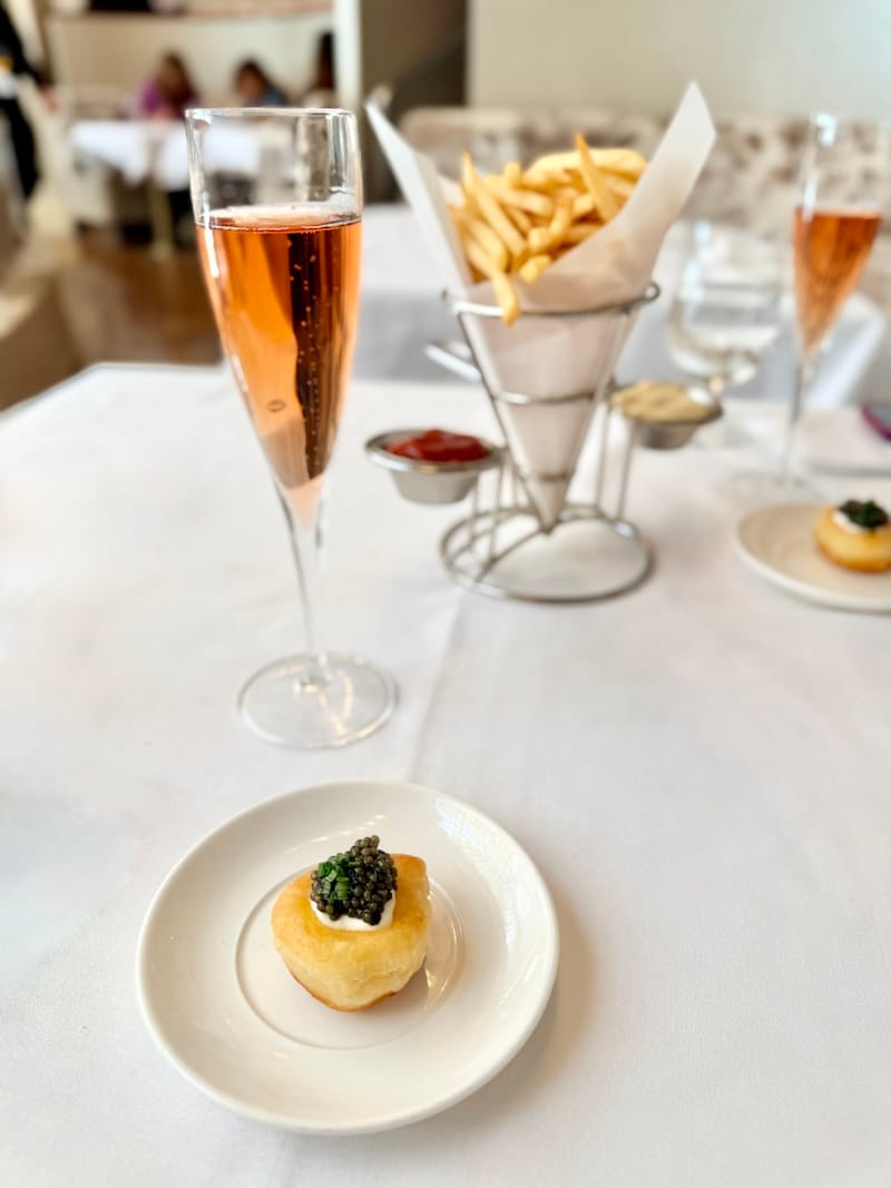 Champagne wishes and caviar dreams come true at The Rotunda. Photo: © tablehopper.com.