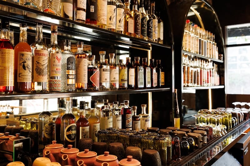 The back bar will have an extensive and exciting selection of Mexican spirits. Photo: Isabel Baer, Postcard Communications.