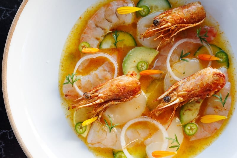 Ceviche Acapulqueño. Photo: Isabel Baer, Postcard Communications.