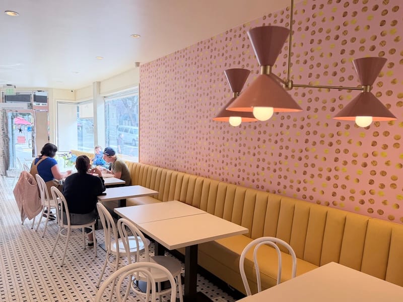 A peek at the new look from the back of the diner. Photo: © tablehopper.com.